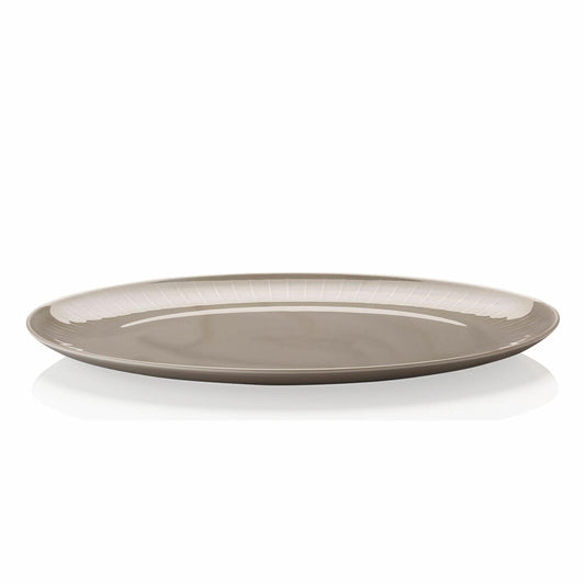 Rosenthal Joyn Platte, Servierplatte, Porzellan, Grau, 38 cm, 44020-640202-12738