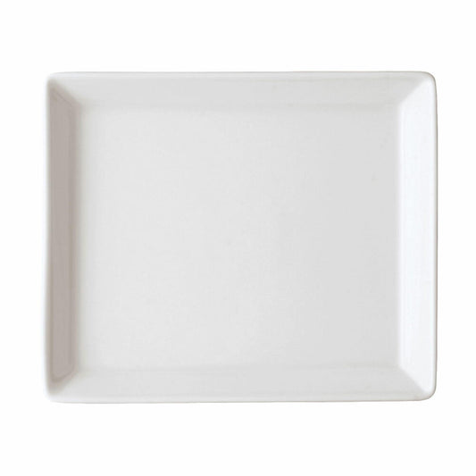 Arzberg Tric Servierplatte, Rechteckig, Beilagenplatte, Servier Platte, White, Porzellan, 12 cm, 49700-800001-12201