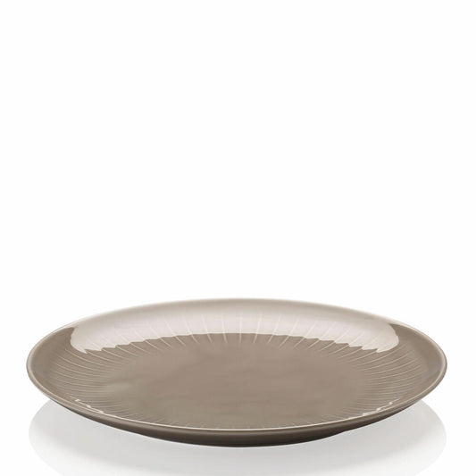 Arzberg Joyn flat plate, dinner plate, porcelain, grey, 27 cm, 44020-640202-10867