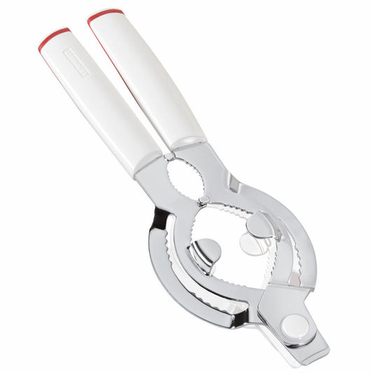 Leifheit Lid Opener ComfortLine with Capsule Lifter, Jar Opener, Tube Opener, Bottle Opener, 3135