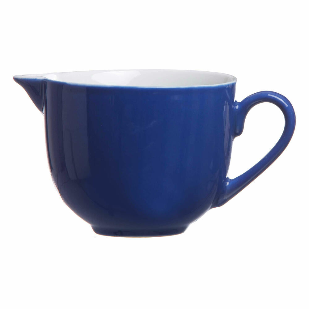 Ritzenhoff &amp; Breker Doppio Giesser, milk jug, milk jug, tableware, porcelain, indigo blue, 7 cm, 63936