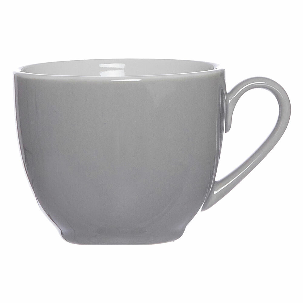 Ritzenhoff & Breker Doppio Espresso Obere, Obertasse, Ober Tasse, Geschirr, Porzellan, Grau, 6 cm, 576900