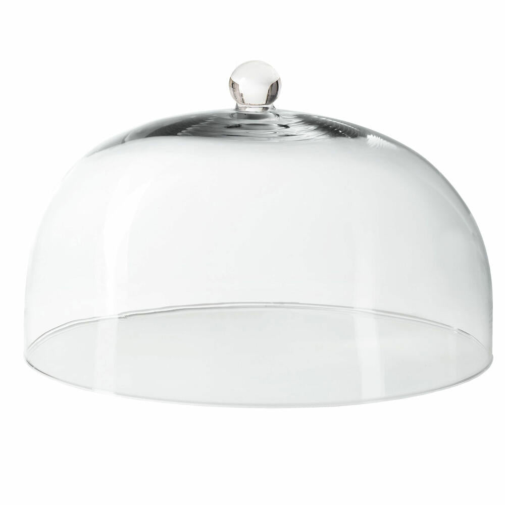 ASA Selection Grande glass bell, glass hood, glass, transparent, 28 cm, 5318009