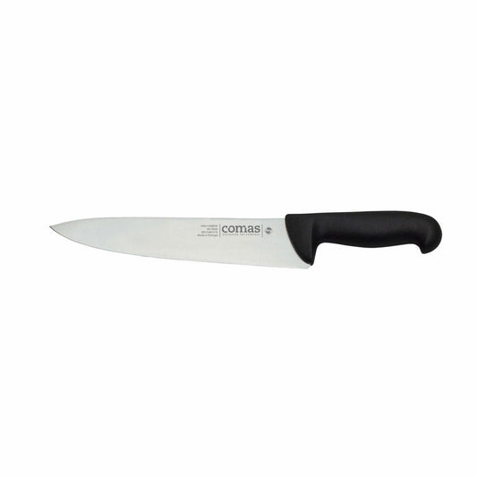 Comas chef's knife carbon, kitchen knife, steel, PP, black, 18 cm blade, 10074