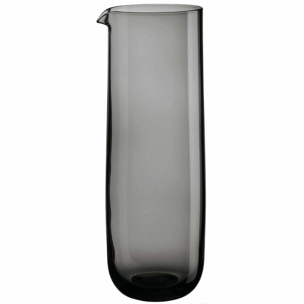 ASA Selection sarabi Karaffe, Wasserkaraffe, Glaskaraffe, Glas, Grau Glänzend, 1.2 L, 53510009