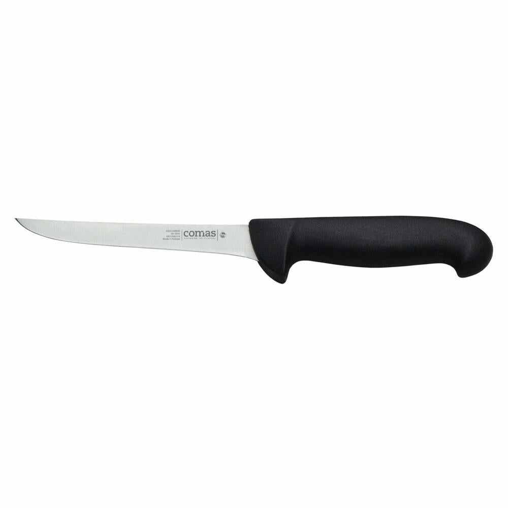 Comas boning knife carbon, kitchen knife, steel, PP, black, 14 cm blade, 10078