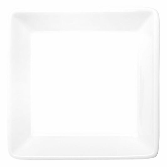 ASA Selection 250°C Aperitif Teller / Top, Quadratisch, Porzellan, Weiß, B 10 cm, 52130017