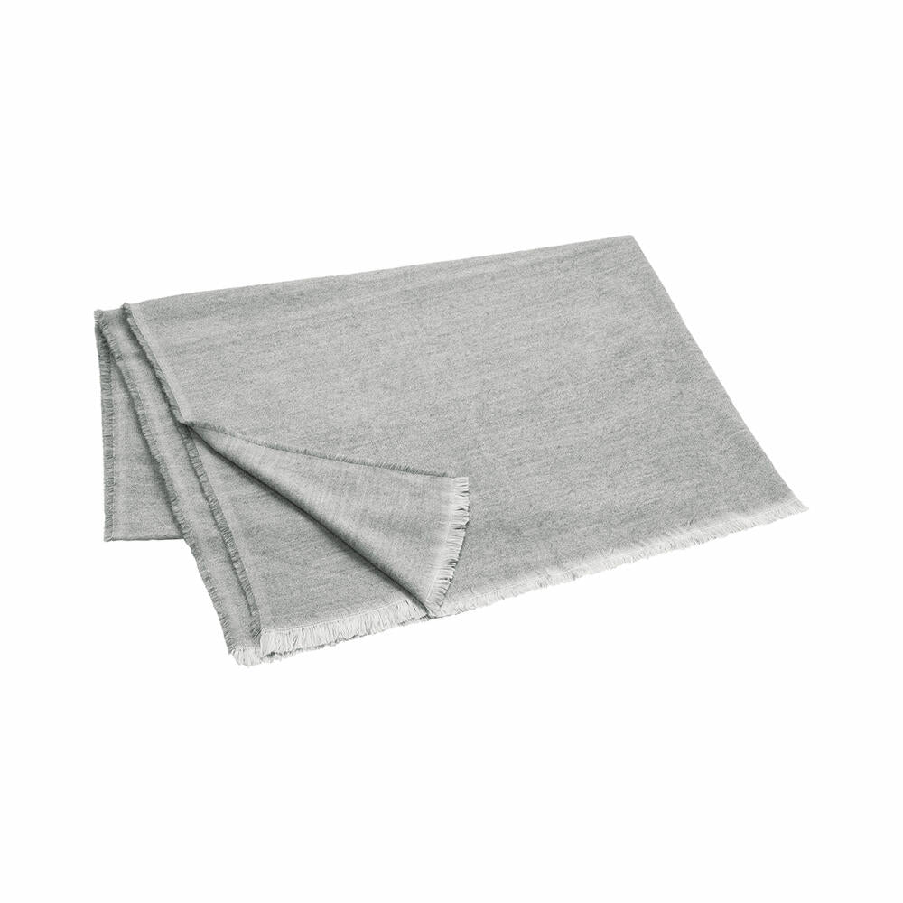 Blomus Blanket Melange, Wool Blanket, Sofa Blanket, Cuddly Blanket, Steel Gray, 130 x 200 cm, 66539