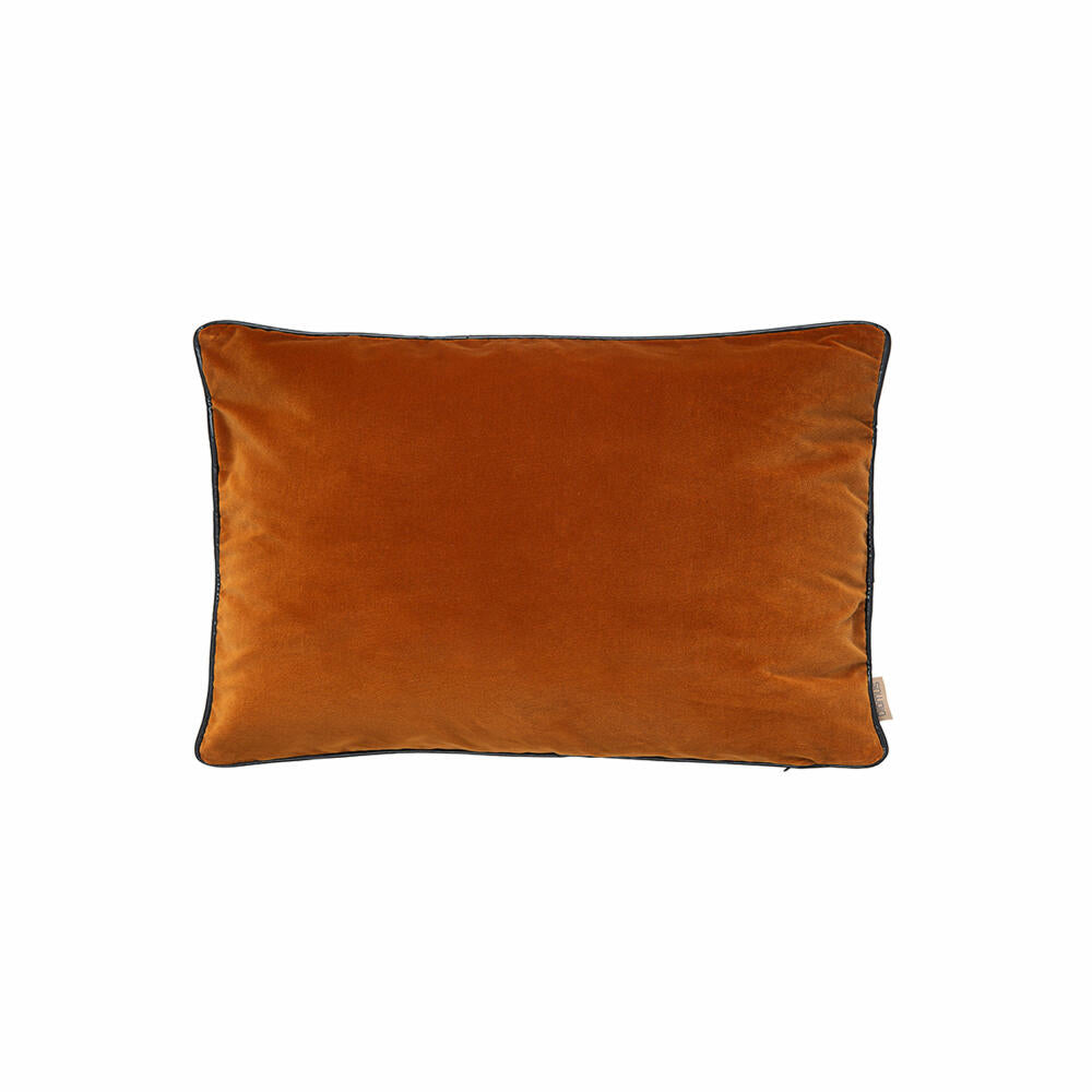 Blomus Velvet cushion cover, cushion cover for head or sofa cushions, cotton, rustic brown, 30 x 50 cm, 66562