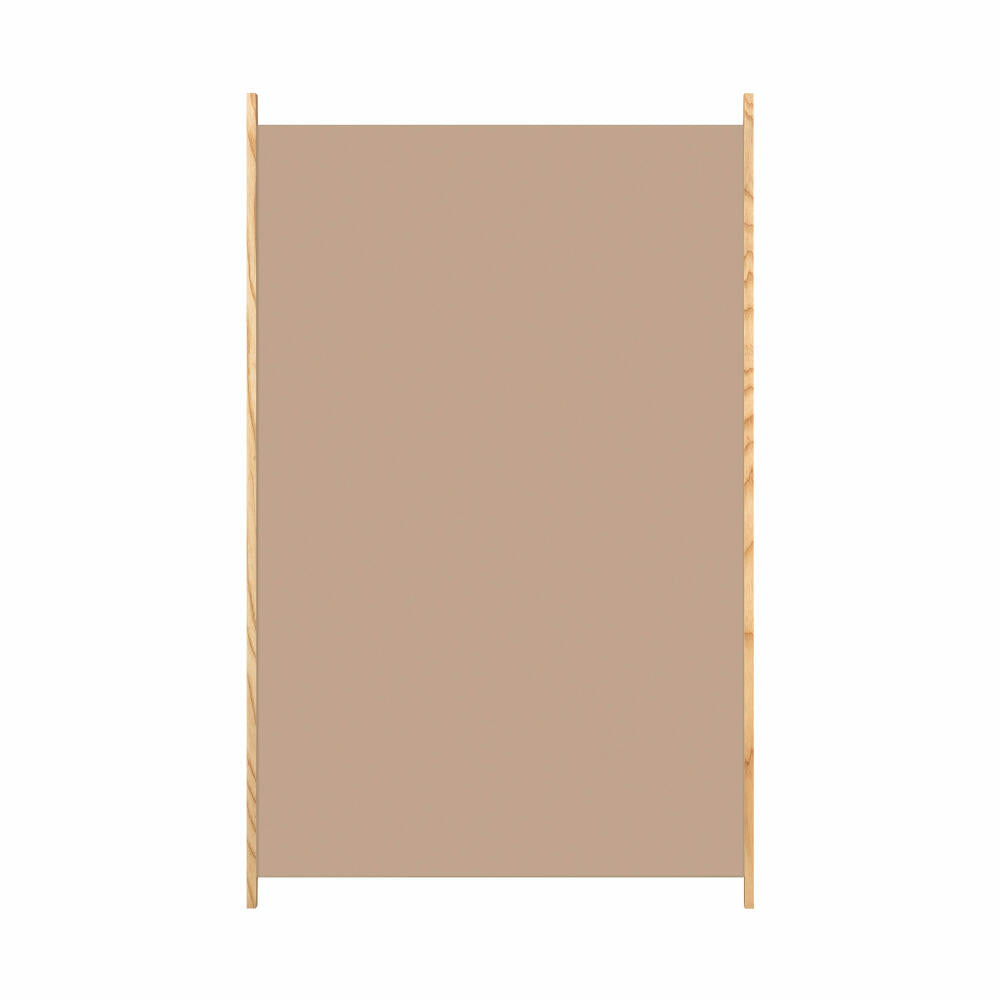 Blomus magnetic board Koreo Nomad, wall board, sheet metal, ash wood, 75 x 115 cm, 66508