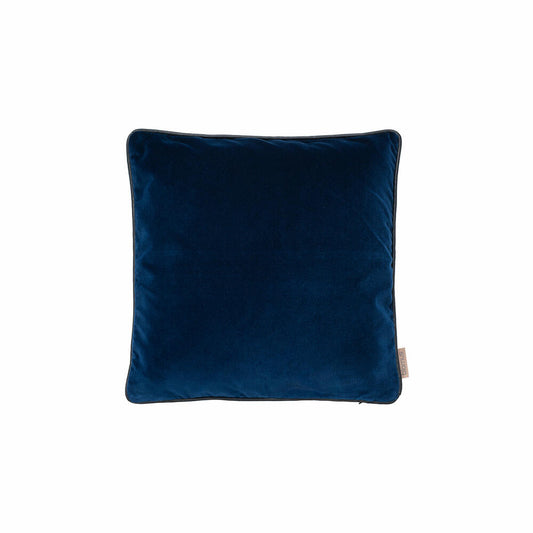 Blomus Kissenbezug Velvet, Kissenhülle für Kopf- oder Sofakissen, Baumwolle, Midnight Blue, 40 x 40 cm, 66558