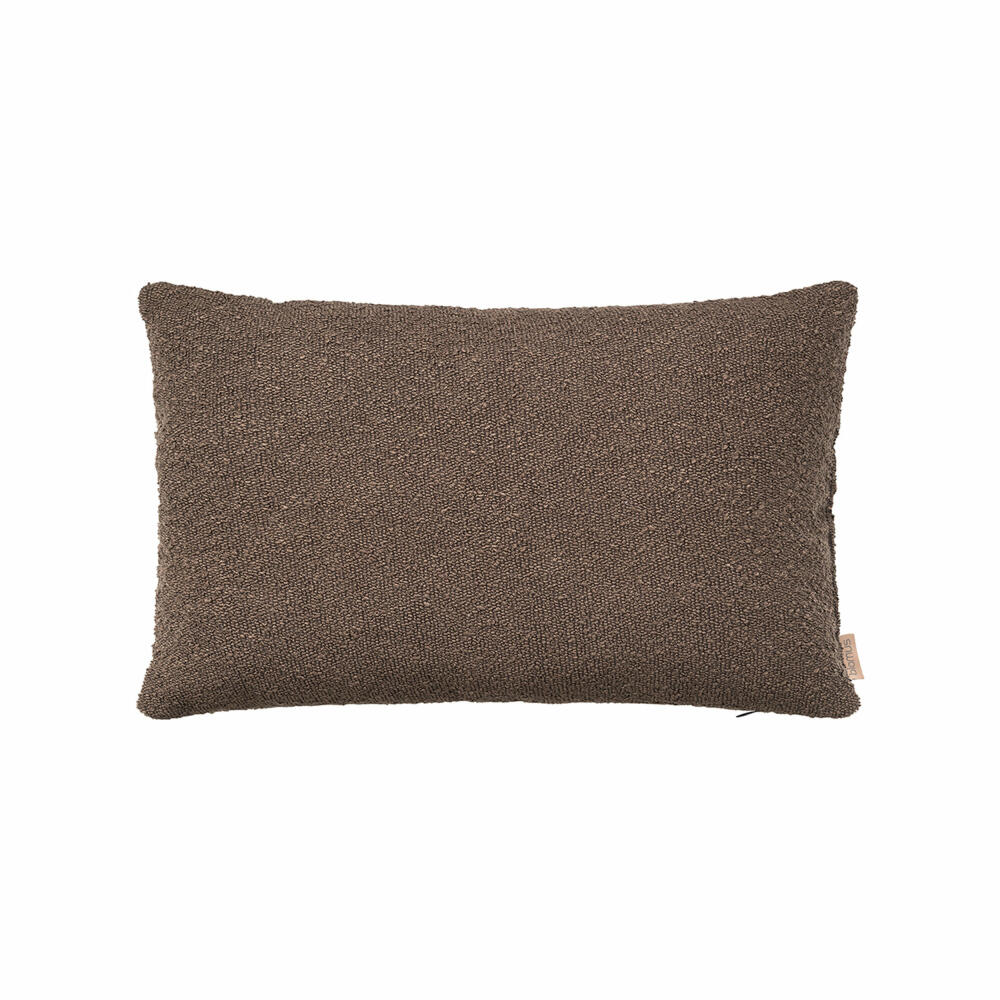 Blomus cushion cover Boucle, cushion cover for head or sofa cushions, espresso, 30 x 50 cm, 66597