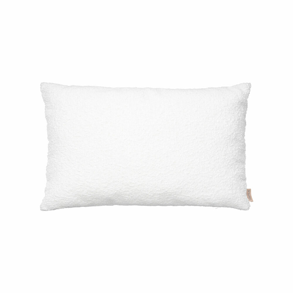 Blomus cushion cover Boucle, cushion cover for head or sofa cushion, Lily White, 30 x 50 cm, 66593