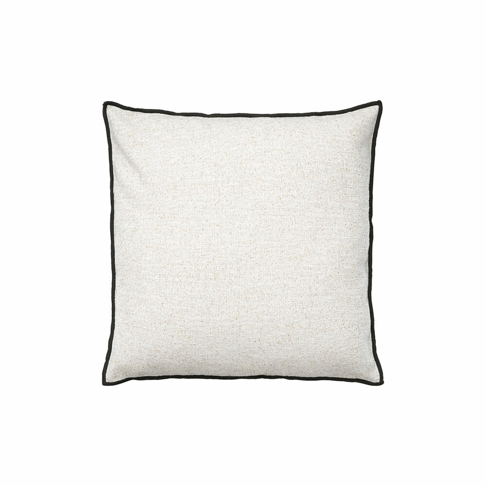 Blomus Kissenbezug Chenille, Kissenhülle für Kopf- oder Sofakissen, Polyester, Moonbeam, 45 x 45 cm, 66540