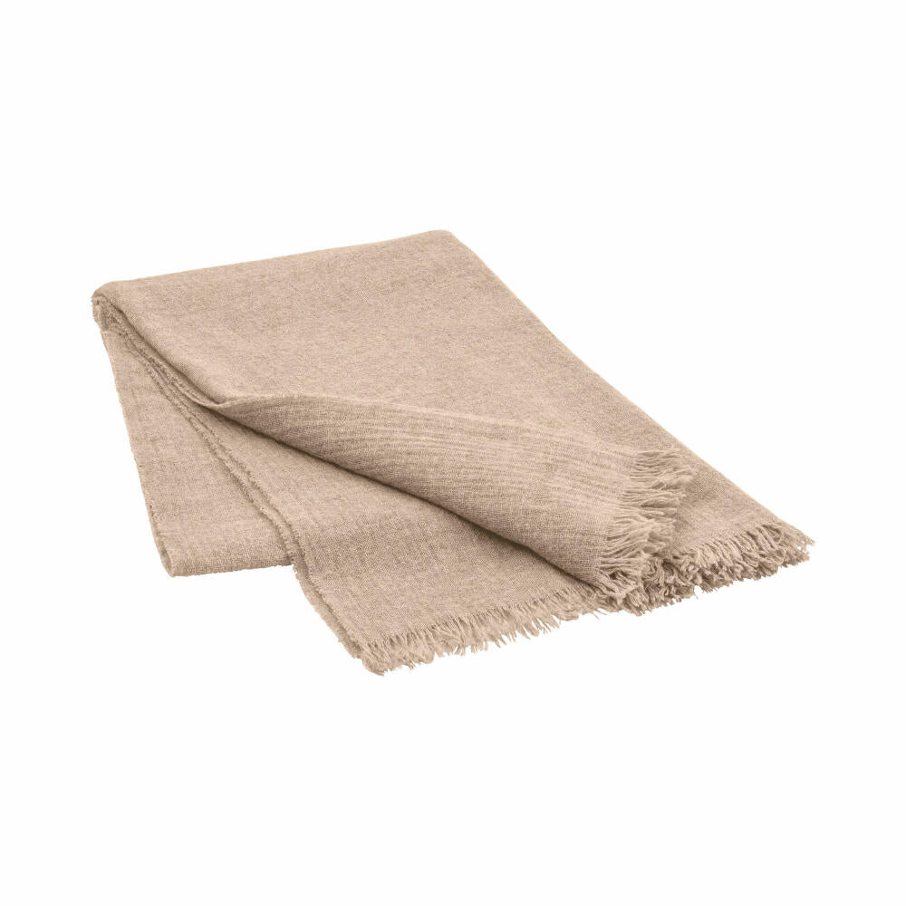 Blomus Decke Merino Moonbeam, Wohndecke, 85% Wolle, 15% Kaschmir, 200 x 130 cm, 66524