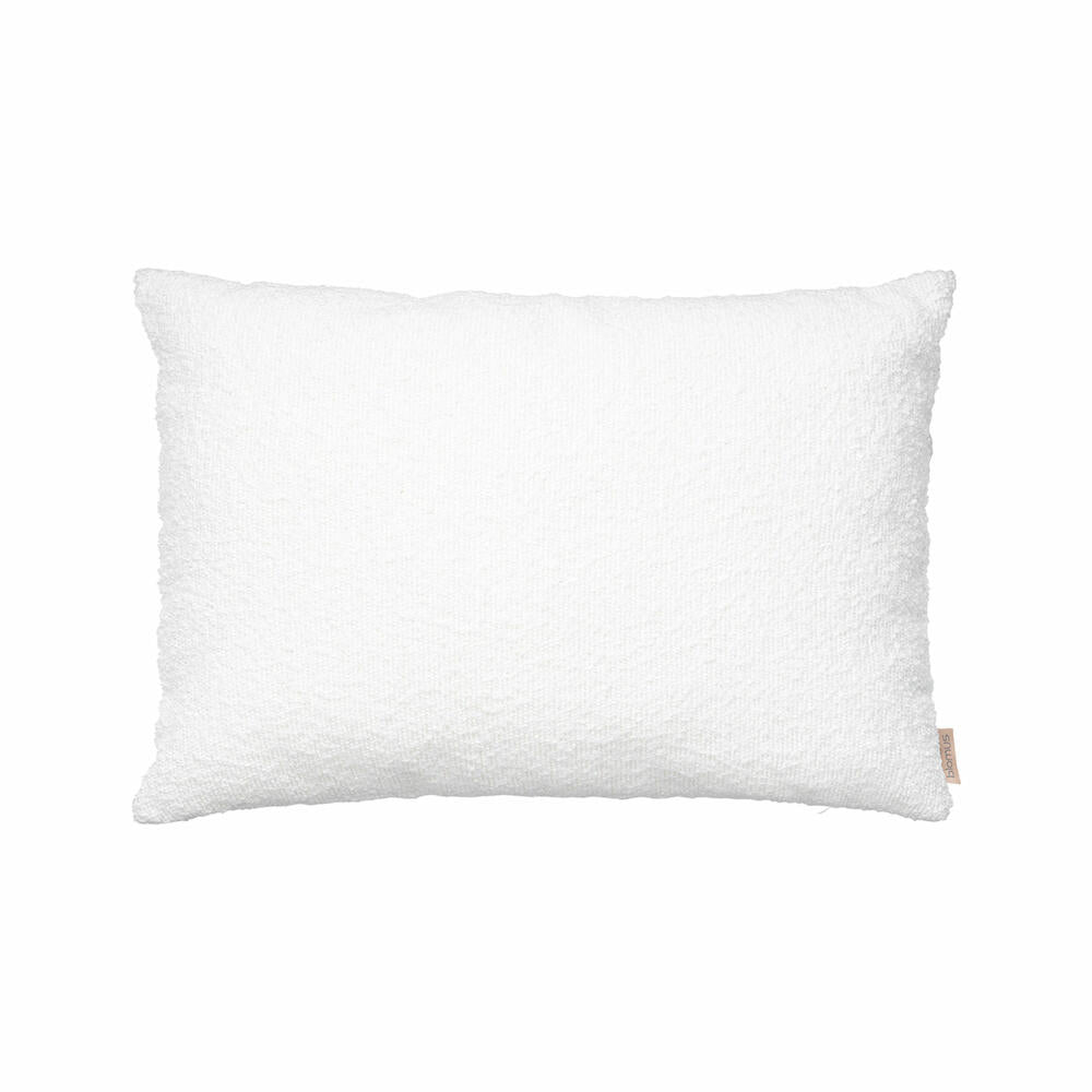 Blomus Boucle cushion cover, cushion cover for head or sofa cushions, Lily White, 40 x 60 cm, 66601