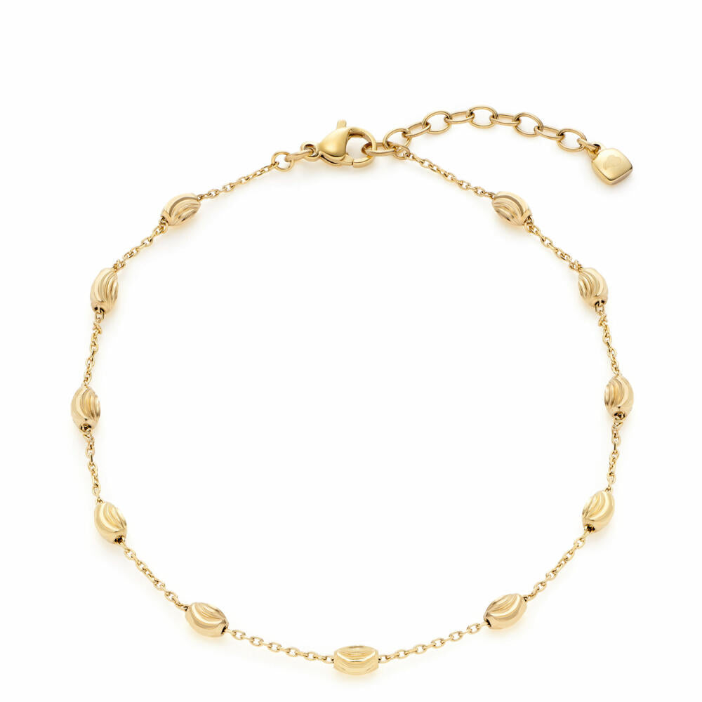 Leonardo Jewels Anklet Arisa Ciao, Anklet, Foot Chain, Jewelry, Stainless Steel IP gold, Gold, 021862