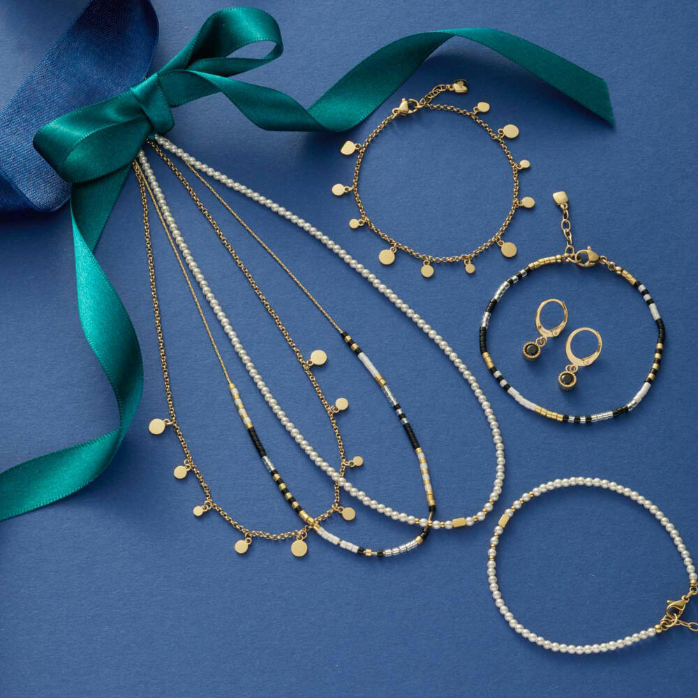 Leonardo Jewels Halskette Doro Ciao, Kette, Halsschmuck, Edelstahl, Golden, 022118