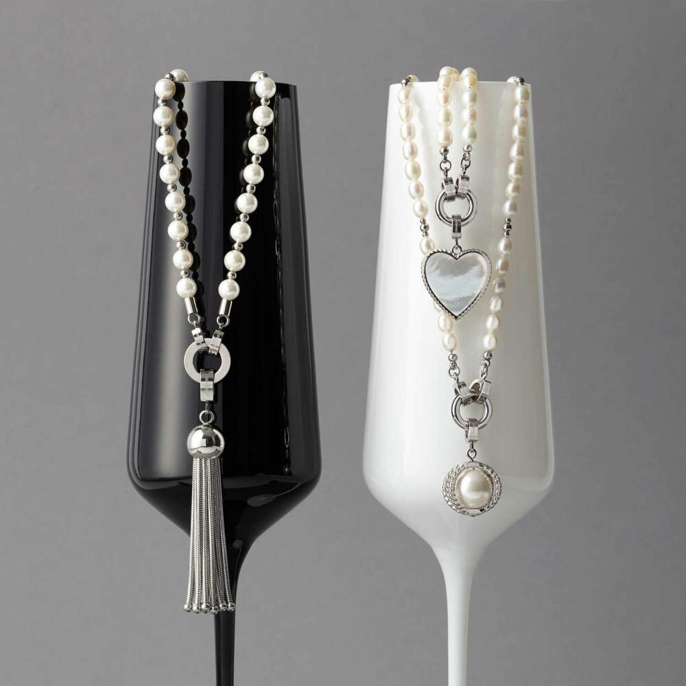 Leonardo Jewels Pendant Caya Clip&amp;Mix, Chain Pendant, Stainless Steel, Silver, 022199