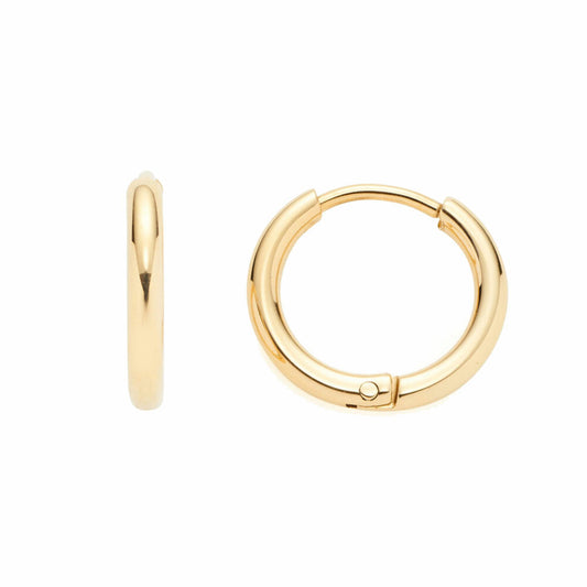 Leonardo Jewels Creole gold Lilo Beautys set of 2, stud earrings, stainless steel, golden, 022071