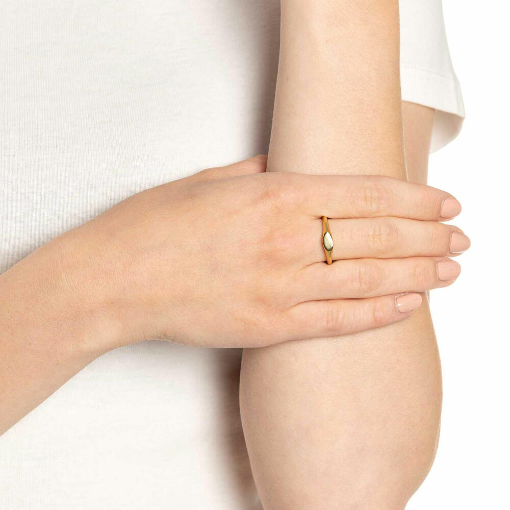 Leonardo Jewels Ring Lovis Ciao, Fingerring, Schmuck, Edelstahl, Golden, Größe 18, 022141