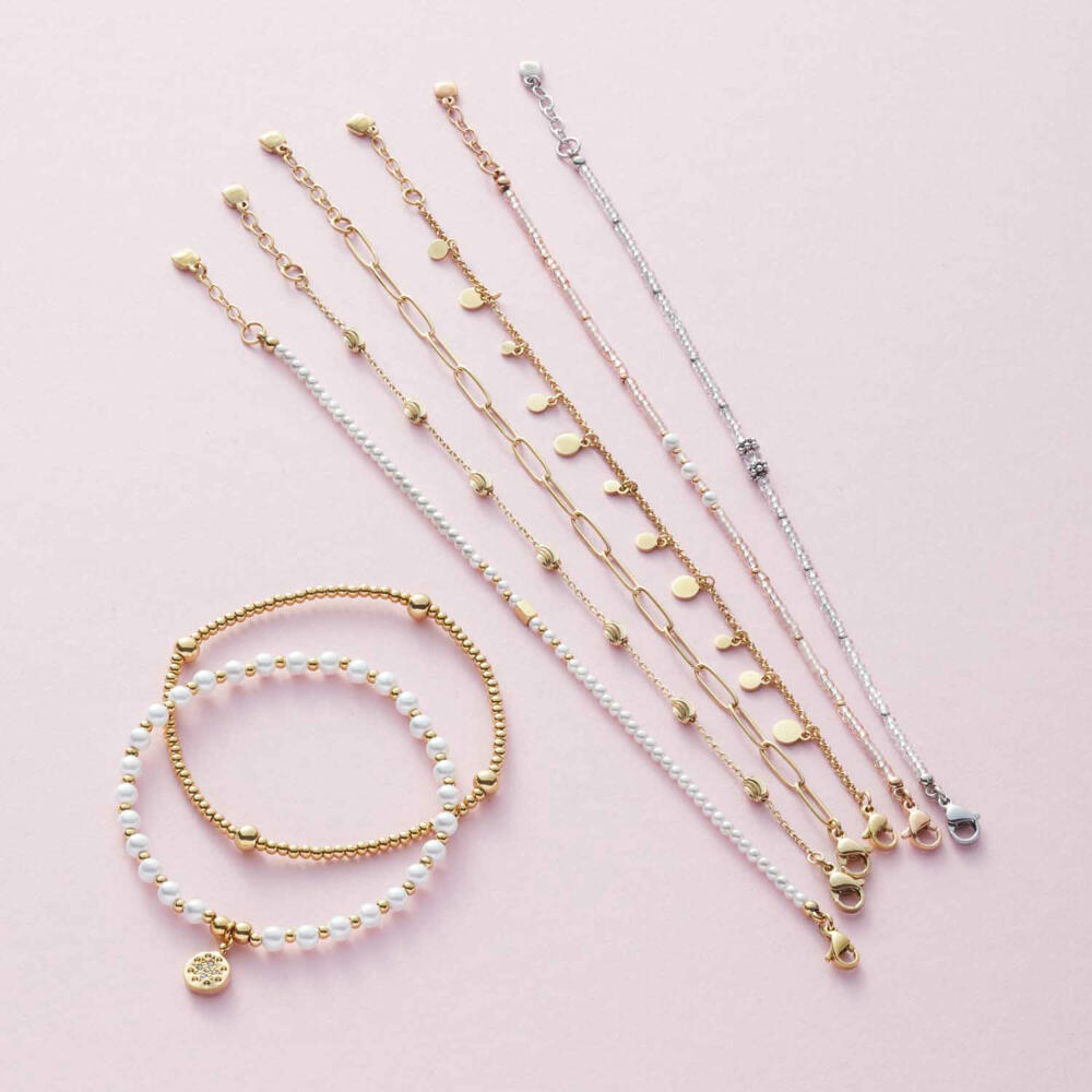 Leonardo Jewels Bracelet Doro Ciao, Bangle, Bracelet, Stainless Steel, Golden, 022119