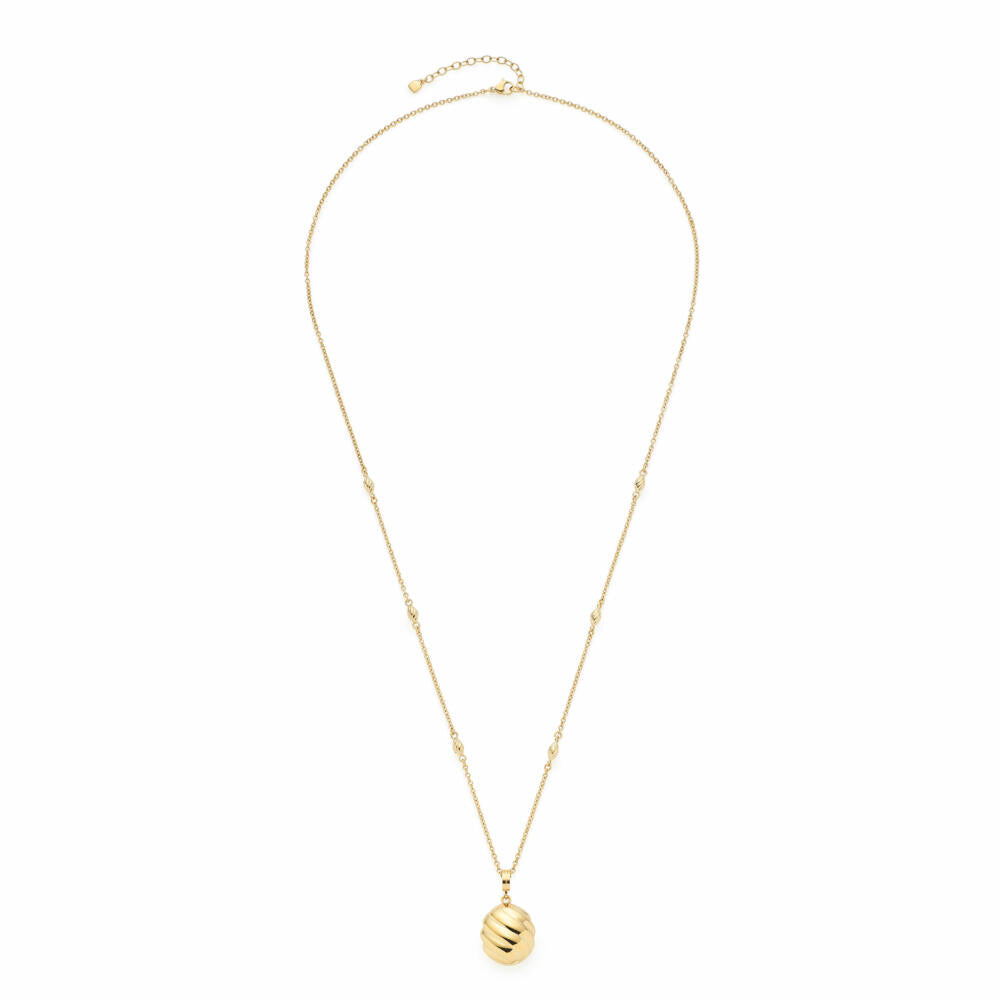 Leonardo Jewels Halskette Giro, Kette, Halsschmuck, Modeschmuck, Edelstahl, Golden, 022161
