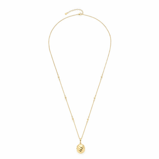 Leonardo Jewels Halskette Giro, Kette, Halsschmuck, Modeschmuck, Edelstahl, Golden, 022161