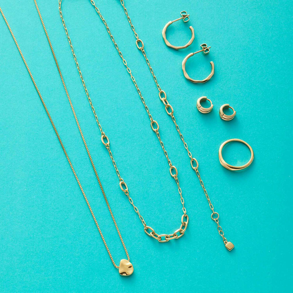 Leonardo Jewels Ring Lovis Ciao, Fingerring, Schmuck, Edelstahl, Golden, Größe 16, 022139