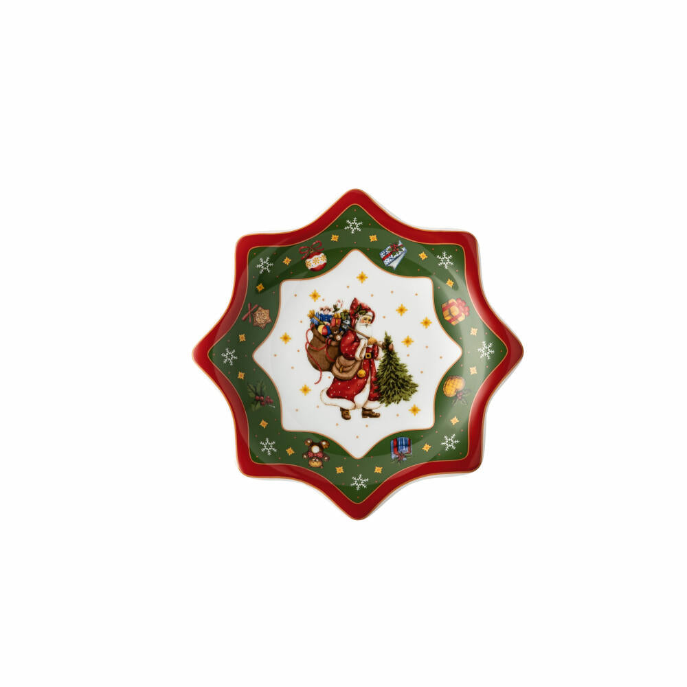 Hutschenreuther Sternschale Happy Wintertime, Servierschale, Porzellan, Mehrfarbig, 20 cm, 02488-727470-25452