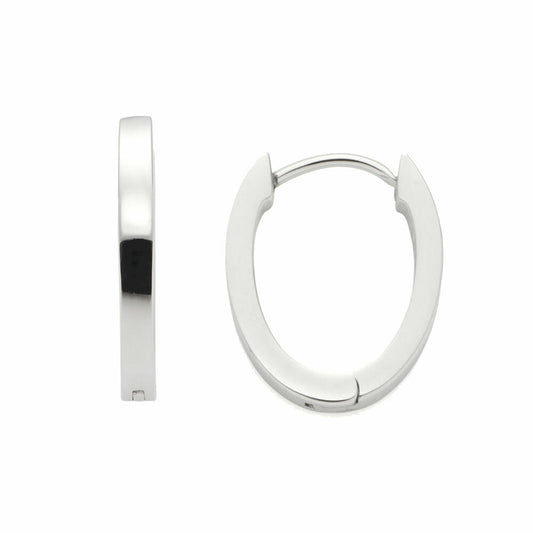 Leonardo Jewels Creole silver Ronia Beautys set of 2, stud earrings, stainless steel, silver, 022147