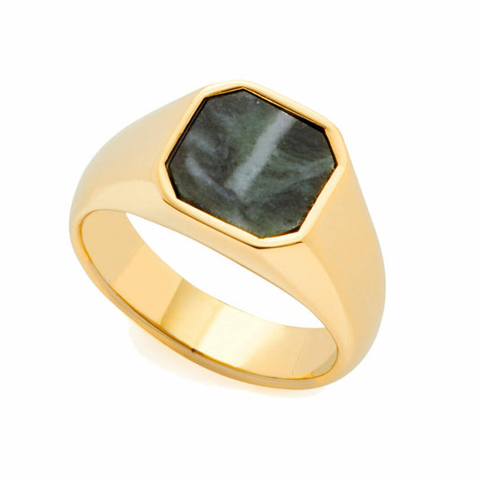 Leonardo Jewels Ring Lira, Fingerring, Schmuck, Edelstahl, Anthrazit, Größe 18, 022174