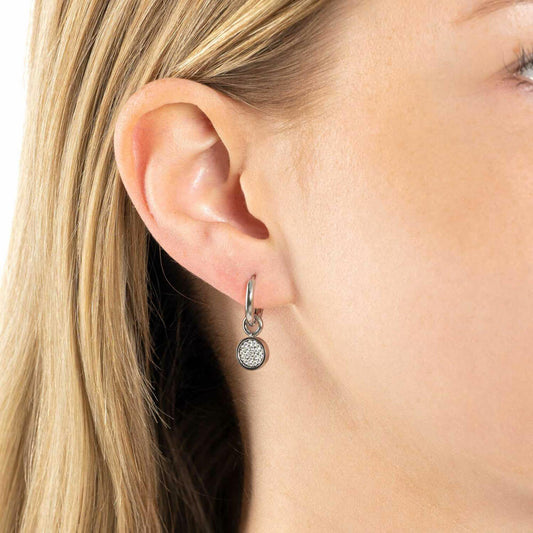 Leonardo Jewels Creole Lilo Beautys set of 2, stud earrings, stainless steel, silver, 022070