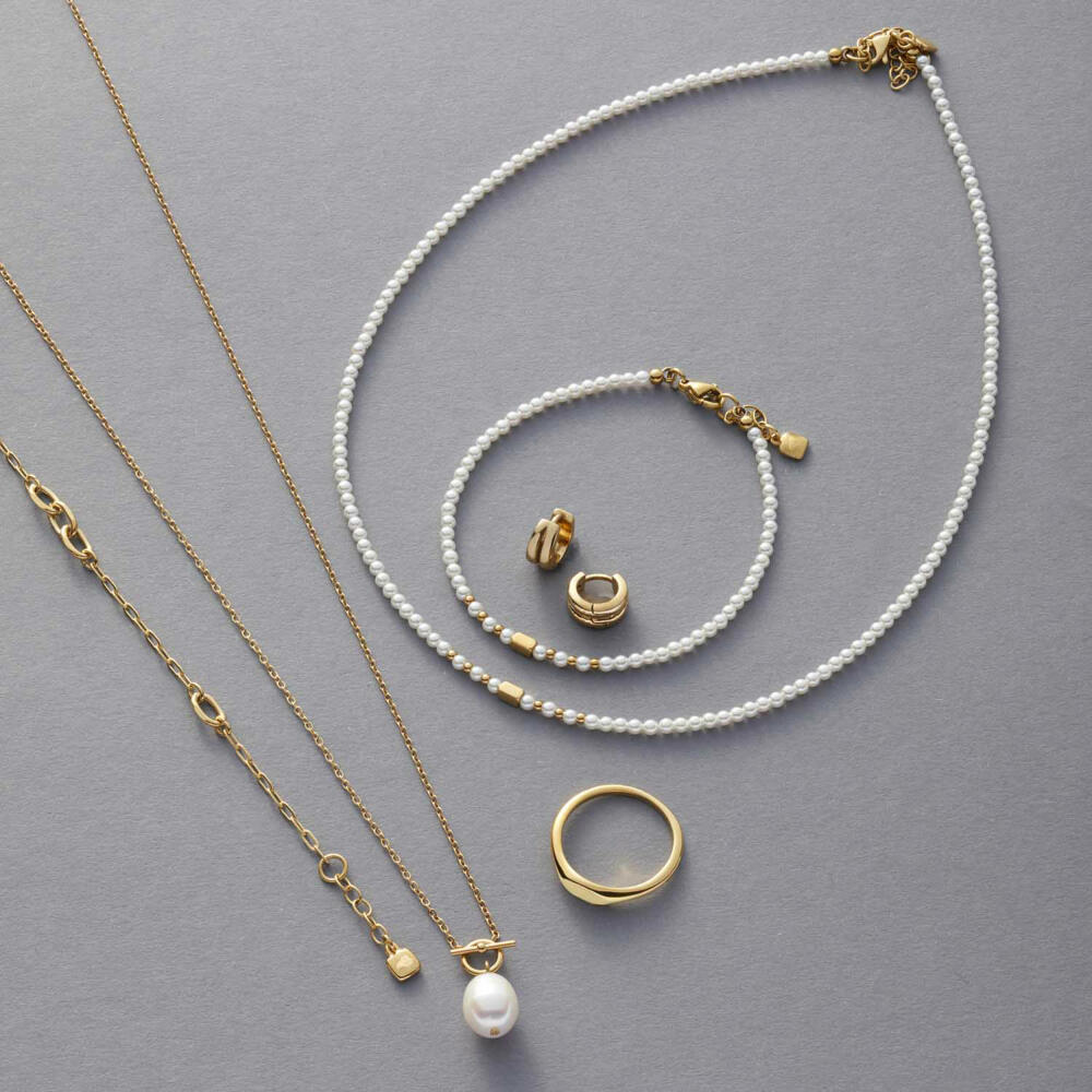 Leonardo Jewels Halskette Doro Ciao, Kette, Halsschmuck, Edelstahl, Golden, 022118