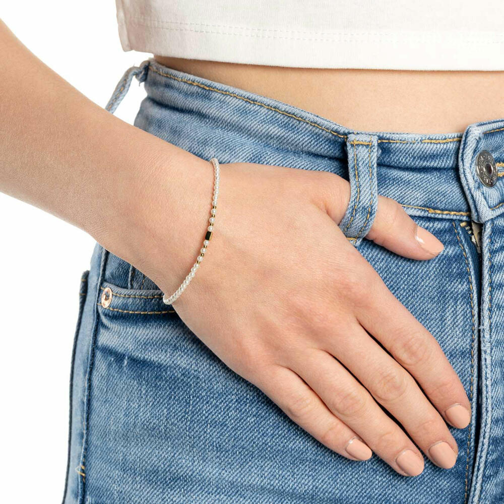 Leonardo Jewels Bracelet Doro Ciao, Bangle, Bracelet, Stainless Steel, Golden, 022119
