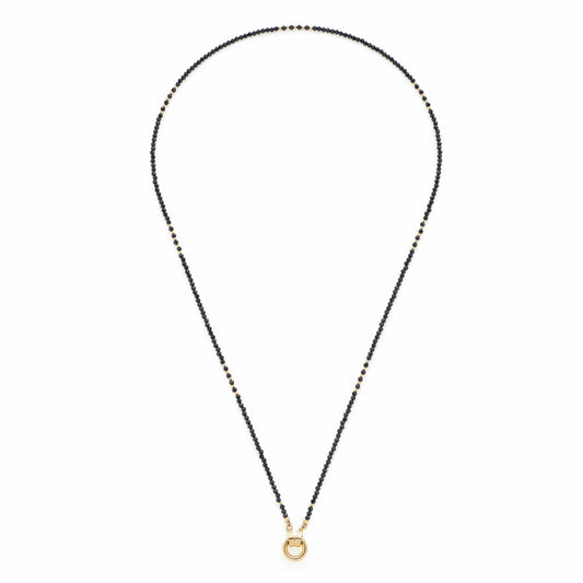 Leonardo Jewels Halskette Pippa Clip&Mix, Kette, Edelstahl, Schwarz, 70 cm, 022286