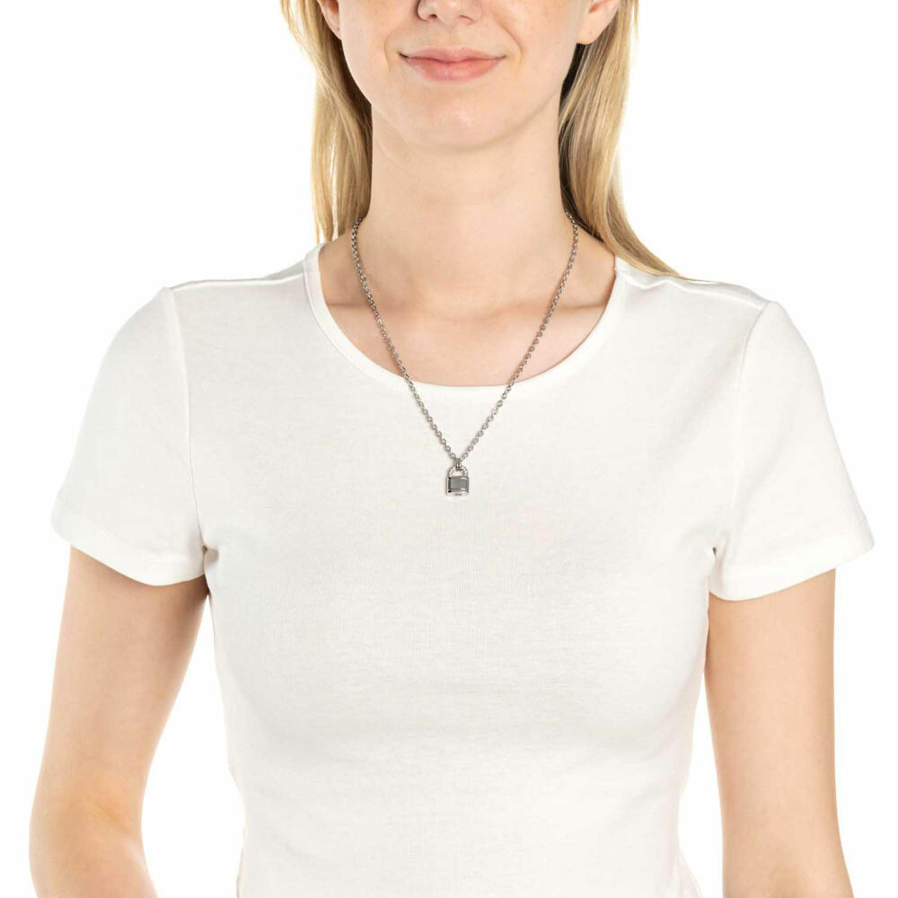 Leonardo Jewels Halskette Galera, Kette, Halsschmuck, Modeschmuck, Edelstahl, Silbern, 022153