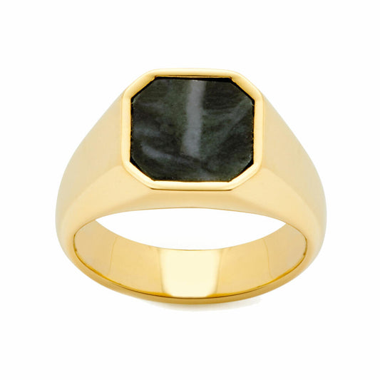 Leonardo Jewels Ring Lira, Fingerring, Schmuck, Edelstahl, Anthrazit, Größe 20, 022176