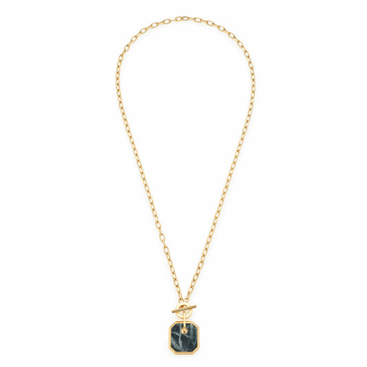 Leonardo Jewels Halskette Lira, Kette, Halsschmuck, Modeschmuck, Edelstahl, Anthrazit, 022172