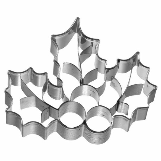 Birkmann cookie cutter Ilex, cookie cutter, cookie shape, biscuit, biscuits, stainless steel, 7 cm, 197824