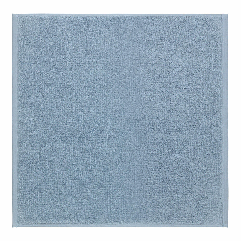 Blomus PIANA Badematte, Badezimmermatte, Bad Matte, Baumwolle, ashley blue, 55 x 55 cm, 69186