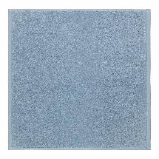 Blomus PIANA Badematte, Badezimmermatte, Bad Matte, Baumwolle, ashley blue, 55 x 55 cm, 69186