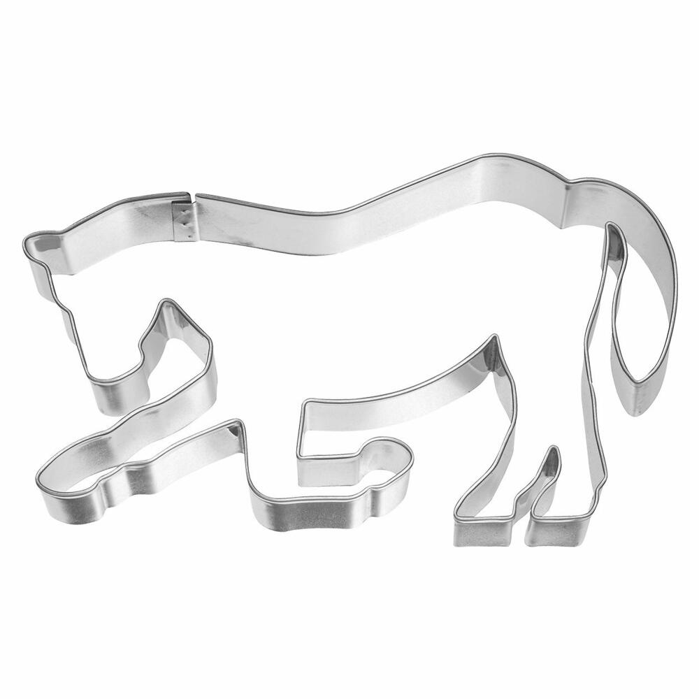 Birkmann Cookie Cutter Horse In KomplIment, Cookie Cutter, Cookie Mold, Biscuit, Cookies, Stainless Steel, 12.5 cm, 197084