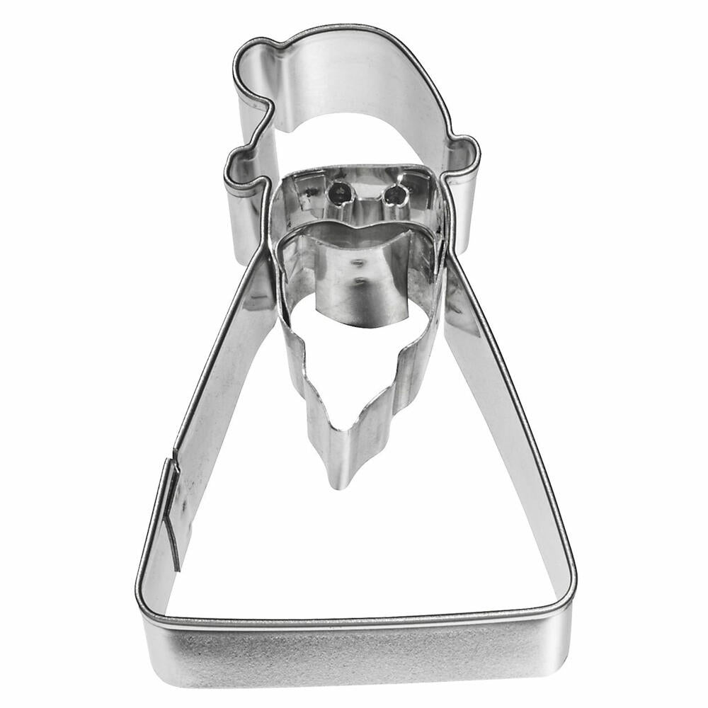 Birkmann Cookie Cutter Santa Claus Geometric, Cookie Cutter, Cookie Mold, Biscuit, Cookies, Stainless Steel, 6.3 cm, 197053