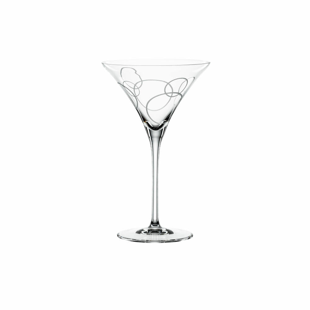 Spiegelau Cocktailglas Set Signature Drinks Circles 2-tlg., Kristallglas, 220 ml, 4035270
