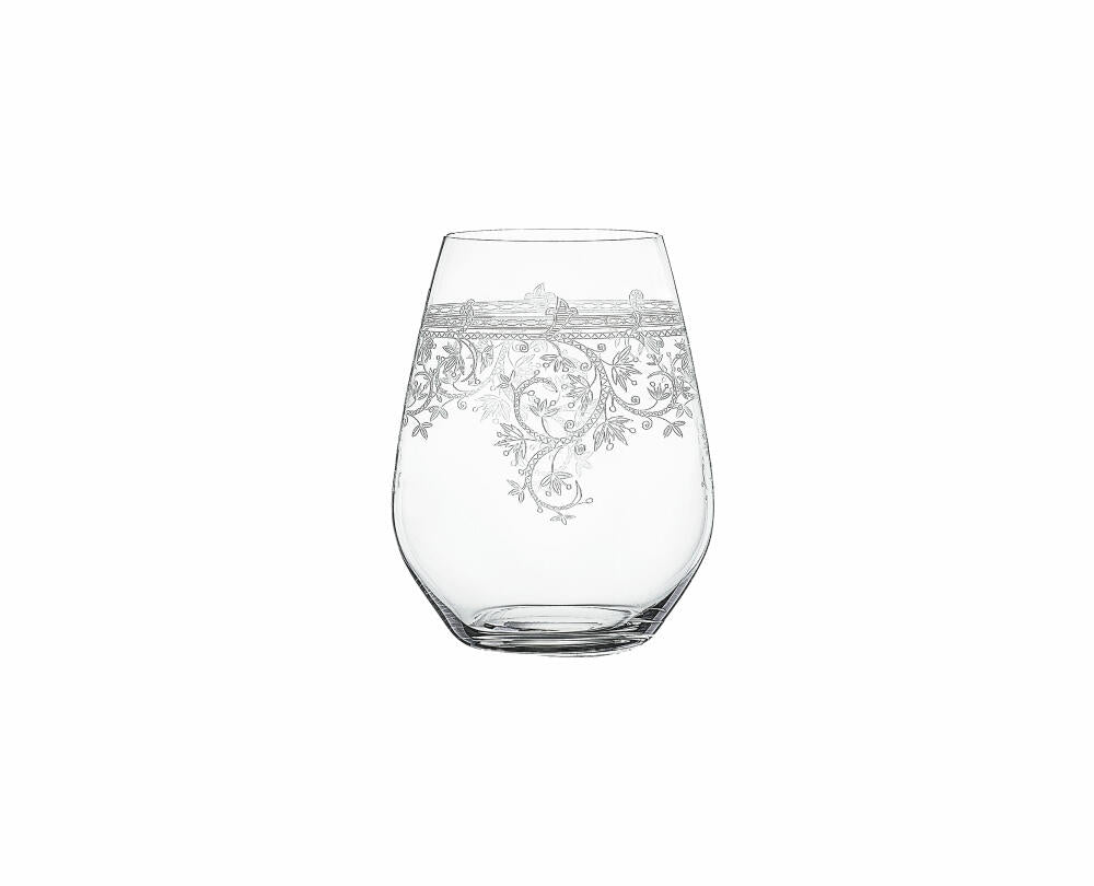 Spiegelau Becher 2er Set Arabesque, Trinkbecher, Kristallglas, Klar, 460 ml, 4192264