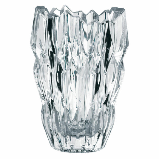 Nachtmann high-quality glass vase Quartz, crystal glass, 16 cm, Made in Germany, 88333