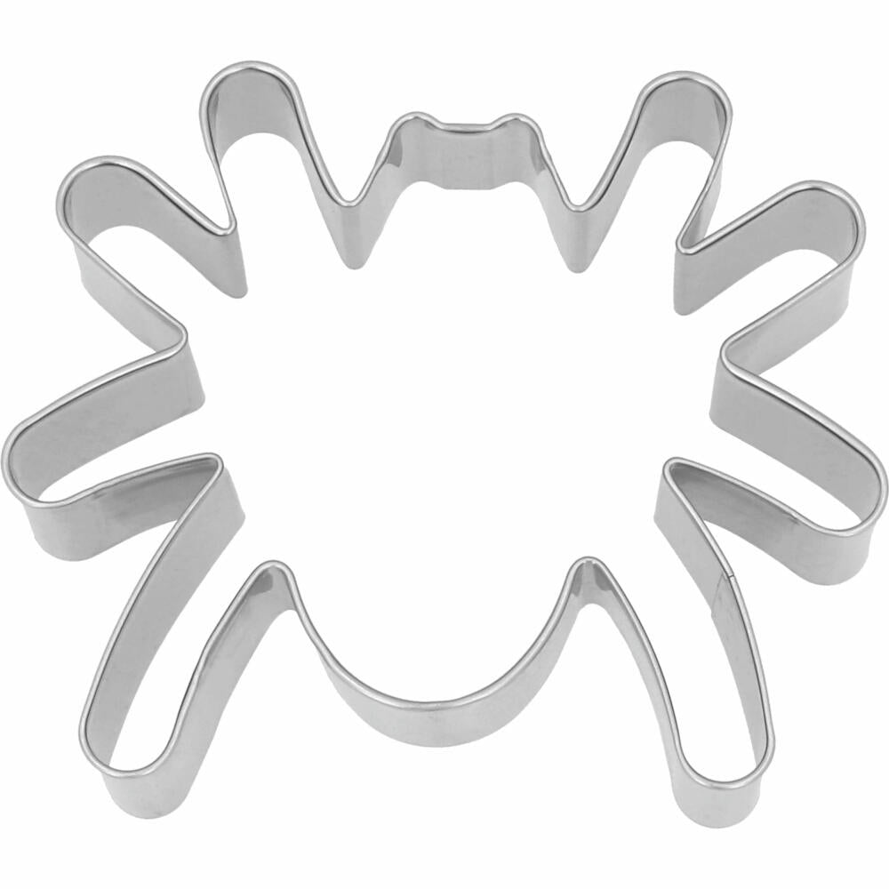 Birkmann cookie cutter spider, cookie cutter, cookie mold, biscuit, cookies, stainless steel, 8 cm, 199309