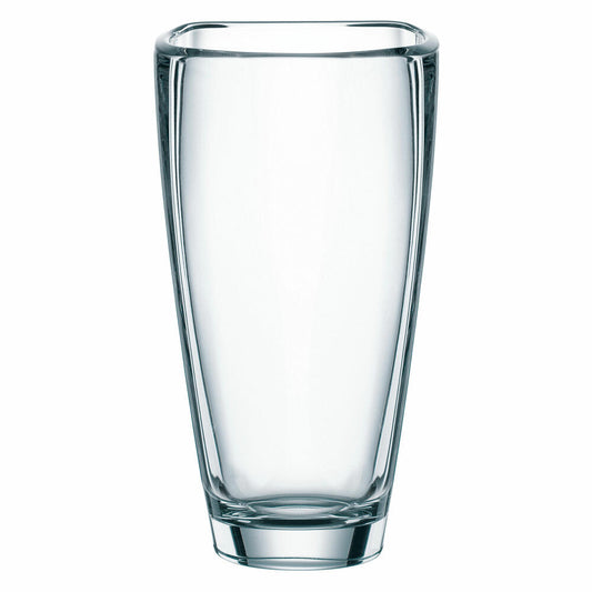 Nachtmann high-quality glass vase Carré, glass, crystal glass, 25 cm, Made in Germany, 83736