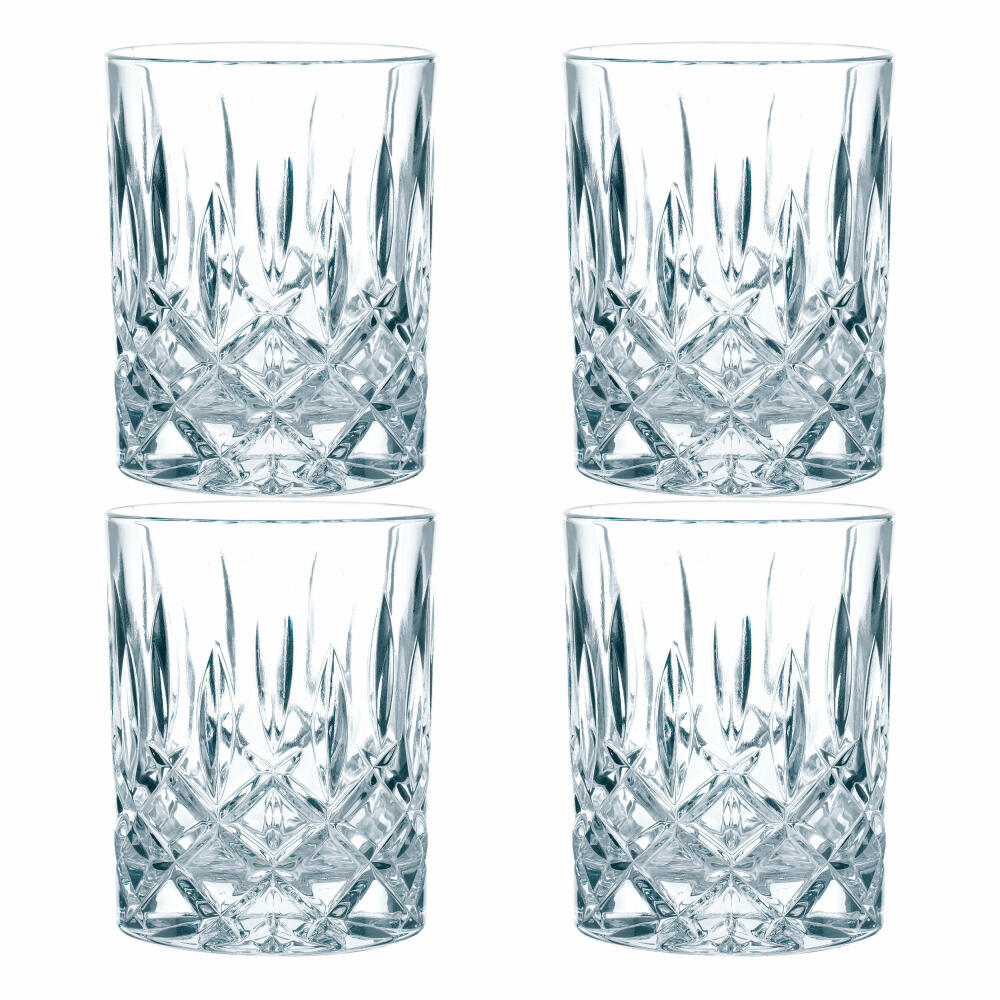 Nachtmann Noblesse whiskey cup set, set of 8, whiskey glass, tumbler, crystal glass, H 9.8 cm